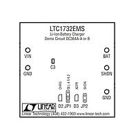 Analog Devices DC364A-B ການຈັດການແບດເຕີຣີ LTC1732EMS-4.2 - ຕູ້ຊາແບດເຕີຣີແບບເສັ້ນສອນ