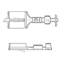 Yazaki 71162640 ຂໍ້ຕໍ່ TERM 250 FEM 6.0MM UNSLD