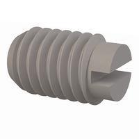 Essentra Components 011032S025 ສະຕ໌ ສະຄຣູ ສະຕ໌ ສະຄຣູ, ຫົວສະລອດ, ກະດູກ #10-32, ຍາວ 1/4