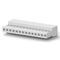 AMP Connectors - TE Connectivity 4-641191-4 ການປະກອບ Receptacle 14P MTA100 CONN ASSY WHT LF