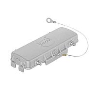 HARTING 09628245425 ປົກຄຸມ 24B EMC ສໍາລັບການຢູ່ອາໄສ, ຄວາມຍືດຄູ່, ມີສາຍຜູກ