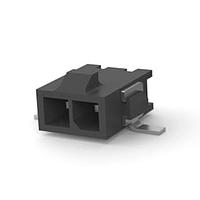 AMP Connectors - TE Connectivity 2-1445057-2 ຫົວຂໍ້ HDR ASSY 2 POS R/A SINGLE ROW TIN