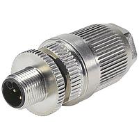 HARTING 21032961506 ຕົວຊ່ອງຕົວຜູ້ຊາຍ Straight M12 Pwr ລະຫັດ L ໂດຍບໍ່ມີ FE, IDC