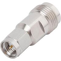 Amphenol SV Microwave SF1108-6001 ຕົວແປ RF - ລະຫວ່າງຊຸດ SMA ຜູ້ຊາຍ ເປັນ PTNC ຜູ້ຍິງ Adapter