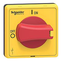 SCHNEIDER VLSH4S5R ສະວິດອັກຕູເວີ 48*48mm ມືຈັບສີແດງ ການຢຶດຫົວດ່ວງເດຽວ