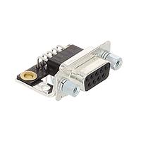 AMP Connectors - TE Connectivity 5747020-1 ປຸ່ມຮັບ 09P RCPT RA/MS STD/SL