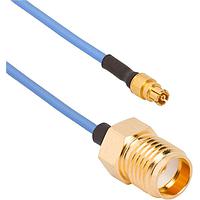 Amphenol SV Microwave 7029-2560 ການປະກອບສາຍ RF SMPM F ເປັນ SMA F Cbl Assy .047Cbl OAL 24"