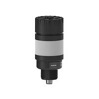 Banner Engineering TL50P1AQ ໄຟຫຼັງຕິດ Tower Lights TL50 Pro Tower Light ມີສຽງ, ກອງຮອບມາດຕະຖານສີດຳ: 1 ສ່ວນແສງ; ແຮງດັບໄຟ: 10-30 V dc; ລະດັບສະພາບສິ່ງແວດລ້ອມ: IP50; ສີ: ຫລາກສີ; 5-pin M12 Integral QD