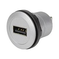 HARTING 09454521905 ປະເພດ A ເປັນ ປະເພດ B har-port USB 2.0 A-B coupler - ຮຸ່ນເງິນ