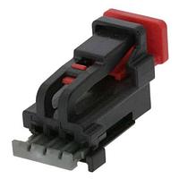 Aptiv 15509304 ຕົວເຊື່ອມຕໍ່ 3 ທາງ ຜູ້ຍິງ OCS 1.5 ບໍ່ມີຝາປິດ ສີເທາມມືດ CONN