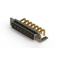 EDAC 630-24W7650-2T3 ຕູ້ຕິດຕໍ່ D-Sub ປະສົມມຸມຂວາ ຕູ້ຕິດຕໍ່ພະລັງງານ Combo D-Sub