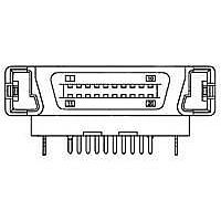 AMP Connectors - TE Connectivity 787653-2 ຕໍ່ຕໍ່ I/O 20 CHAMP R/A RCPT
