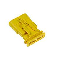 Molex 34899-6110 ກອງປົກຄອມ Crimp Housing MXP120 1.2mm Sld Bld M 6Ckt 11CS YEL KEYA