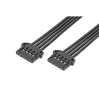 Molex 219656-2041 ສາຍສະແຕນລະດັບພິໂຄ-ລອກ F-F OTS Cbl Assy SR 100mm Au 4Ckts Blk