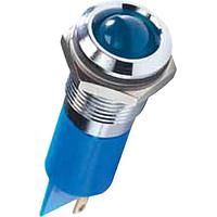APEM Q14P1BXXB24E ອິນດິເຄດເຕີ INDICATOR 24V 14MM PROMINENT BLU