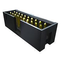 Samtec TSS-109-01-STL-D ຮອດເດີແລະຮອງສາຍສະບັບ .100" ສະຕຣິບທເີມິນລທີທີ່ມີການຄຸ້ມຄອງ