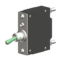 Carling Technologies CM1-B0-34-610-101-C ອຸປະກອນປ້ອງກັນເພີ່ມເຕີມ / ຕົວຄວບຄຸມເມືອງໄຟ 10 A 1 POLE DC, 50/60Hz ລະດັບກາງ