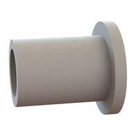 Essentra Components 12SWS1115 ຊຸດວອຊເຊີ Shoulder Washer, .267 ID, .525 OD, .370 Shank OD