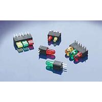 VCC PCV22011 ຕົວບອກກະດານວົງຈອນ LED R/G Bi-lead LED ມີປັດຕົວຢູ່ບົດພິບີຊີຕັ້ງຕົວແຂນຕັ້ງໂດຍກົງ