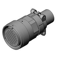 JAE Electronics JK06EM48SN2-F0 ຕູ້ຕໍ່ສະຫນັບ Circular MIL Spec Connector 48 Position Panel Mount, Receptacle, Socket Contact, N