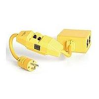 Molex 1301530140 ສາຍ GFCI 20A. ອິນ-ໄລນ ກັບ GFCI ມີປລັກແລະກະຕ່າ