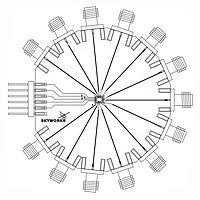 Skyworks Solutions Inc. SKY13455-31-EVB ບອດປະເມີນຜົນສະຫນັບສະຫນູນ RF Switch