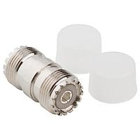 Amphenol RF 083-1J ຕົວແປ RF - ໃນຊຸດ UHF JACK ເປັນ UHF JACK ADAPTER, NON-CNSTNT