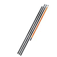 SEW HS-120 Hot Stick (4pcs, red1.2m *1+black HS120B 1.8m*2+HS120C *1)