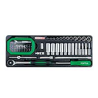 TOPTUL GCAT6601 ດຣ. Flank Socket Set (1/4", 66 pcs)