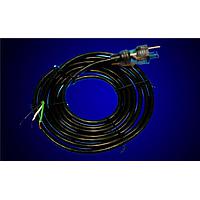 Alpha Wire 801 BK078 ສາຍພະລັງງານ AC ລະດັບໂຮງໝໍ 18AWG 3C UNSHLD ສາຍດຳ