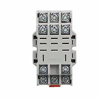 Carlo Gavazzi ZPY11A ປຸ່ມຕິດຕັ້ງ Relay ແລະ ປຸ່ມຕິດຕັ້ງ Hardware ສໍາລັບ RPY Industrial Electromechanical Relays, 11 ຂາຍ, 3PDT (3 Change Over contact), 10A, ເກັບດ້ວຍສະກຣູ