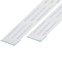 GCT (Global Connector Technology) 05-16-A-0152-A-4-06-4-T ເສັ້ນສາຍຕໍ່ລົງ FFC / FPC 0.5mmP. FlatFlexCble, 16Contact, Conductor SameSide, Len152mm/6in, Tin Plt