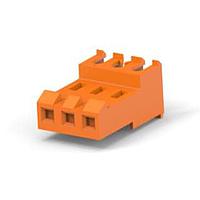 AMP Connectors - TE Connectivity 3-641168-3 ການປະກອບ Receptacle 03P MTA156 ASY 18AWG ORA LF