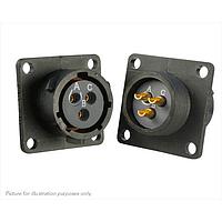 Eaton Souriau-Sunbank UTS012E3SY ອຸປະກອນຮັບສະຫນອງ ອຸປະກອນຮັບສະຫນອງປລາສຕິກຮູບສີ່ແຫ່ງມີຟແລນ, ບໍ່ມີພາກຫຼັງ, ມີຂໍ້ຕິດຕໍ່ຊໍເດີຍຍີ່ຫໍ້ຍິງ 3 ຕົວ, IP68/69K ໃນສະພາບບໍ່ໄດ້ຕິດກັນ, ການກຳນົດກະແຈ Y