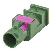 Rosenberger 59Z064-000E ອຸປະກອນເສີມ ກອງພາສຕິກ ປລັກ ຕົວຕົວກົງ E ສີຂຽວ