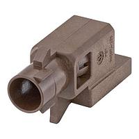 Rosenberger 59Z074-C00F Accessories Plastic housing Plug Straight F Brown