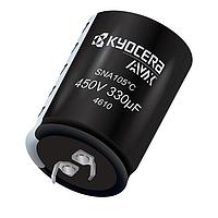 KYOCERA AVX SNAJ50471M450BK ອິເລັກໂຕລິຕິກ ຄາປາຊິເຕີ 450v 470uF 20% 2 ເທີມິນອນ