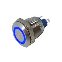 Adam Tech SW-PB7-01LB42BFRR12VM ສະຫນັບສະຫນູນຕໍ່ການທຳລາຍ ANTI-VANDAL PUSHBUTTON SWITCH, 1