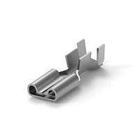 AMP Connectors - TE Connectivity 2238207-3 ຂໍ້ຕໍ່ 187 FASTON,REC.,20-16 AWG,TPBR