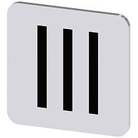 SIEMENS 3SU19000AF810QD0 ປ້າຍປະກັບ, III INSCR. LABEL,SILV 22 X 22MM, SYMBOL: III