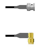 Amphenol Custom Cable Q-0L0360008072i ການປະກອບສາຍ RF BNC-SP/SMA-RP RG58 72I