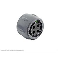 Eaton Souriau-Sunbank UTSX6124S ປລັກສະບັບບໍ່ມີຝາຫຼັງ, ສໍາລັບຂໍ້ຕິດຍິງຍິງ 4 ຕົວ, IP68/69K