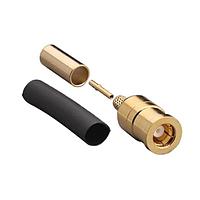 Linx Technologies - TE Connectivity CONSMB007-G ຕົວເຊື່ອມ SMB Plug 50 Ohm Cable Crimp