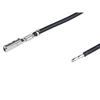 Molex 224452-1115 ສາຍນໍ້າມືດກ່ອນກະທົບ Pre-Crimped Lead Stac64-Female-Pigtail ການຄຸດດ້ວຍບ້ານດິນ Tin Plating ຍາວ 450mm ສາຍ 0.75mm ສີດໍາ