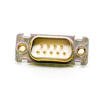 Cinch DEE9PV ປລັກ DSUB 9M PCB RA E GF ZINC