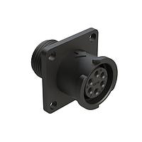 Amphenol SINE Systems FLS010N6S03 ຕົວເຊື່ອມ 6 POS SQUARE FLANGE RECEPT