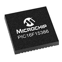 Microchip Technology PIC16LF15386T-I/6LX ເຄື່ອງຄວບຄຸມຈຸດຕໍ່ມິຄໂຣ 8-bit - MCU 28KB, 2KB RAM, 46x I/O, 4xPWMs, Comp, DAC, ADC, CWG, 2xEUSART, 2xSPI/I2C