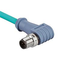 Panduit ICD25T2NTL5M Cat 5e IndustrialNet Cordset - M12 ຜູ້ຊາຍ D-code