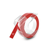 DYMO 63020737 Dymo ເທບສີແດງ (9mm x 3m)