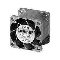 Sanyo Denki 9L0412J301 ພັງລົມ Axial DC Axial, 40x40x28mm, 12VDC, ອາຍຸຍາວ, Tachometer